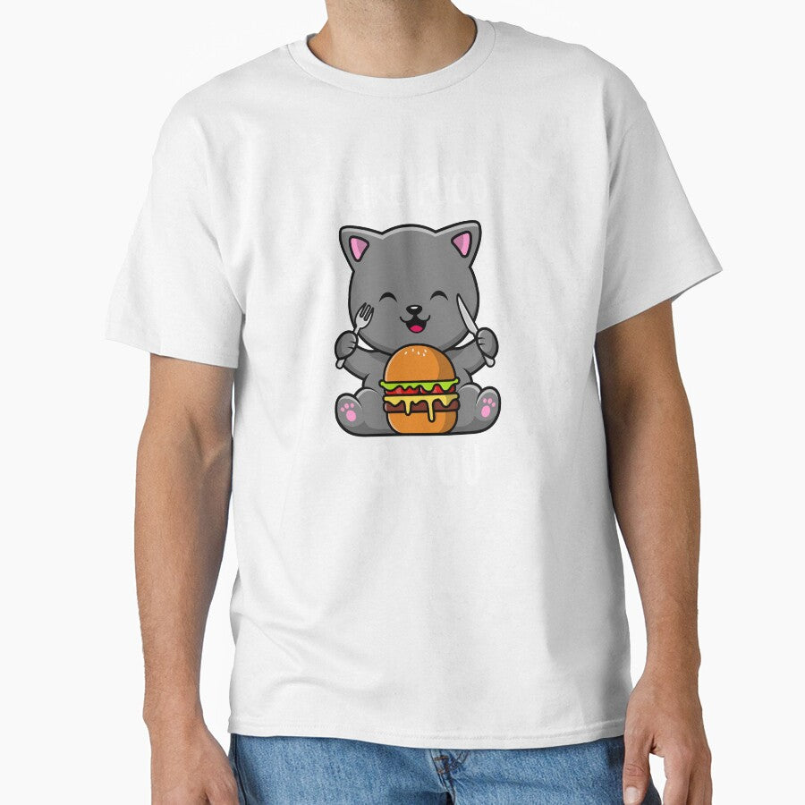 I like food & you ;GIFT FOR LOVER FOOD. by AMERZAGUE DESIGN Unisex T-shirt, Sweatshirt, Hoodie, Long Sleeve Tee - T-Shirt, Sweatshirt, Hoodie