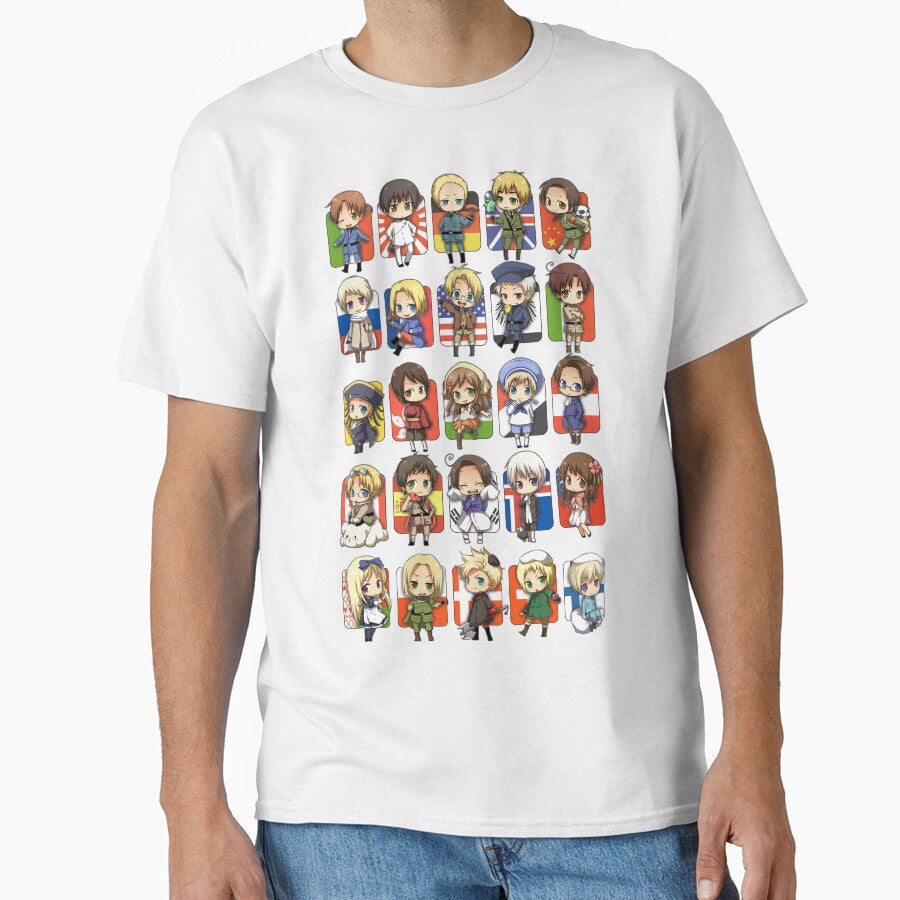 Hetalia Group Unisex T-shirt, Sweatshirt, Hoodie - T-Shirt, Sweatshirt, Hoodie