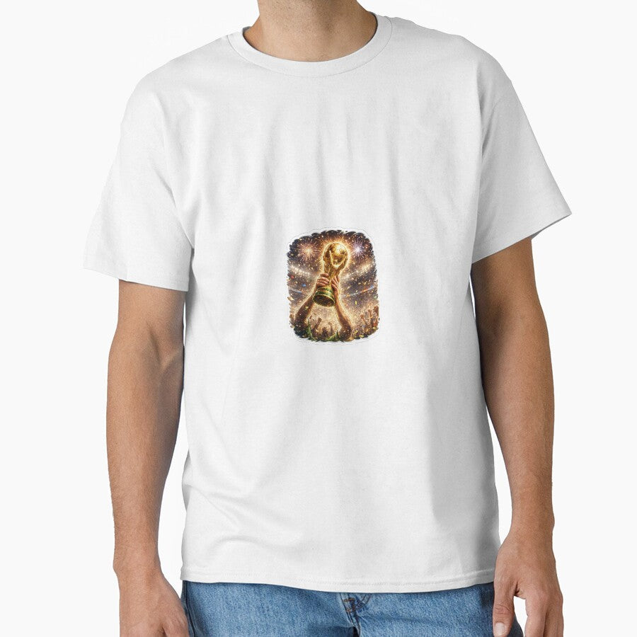 World Cup 2026 Trophy Sticker | Golden Championship Cup Victory Design by tradegooogle Unisex T-shirt, Sweatshirt, Hoodie, Long Sleeve Tee - T-Shirt, Sweatshirt, Hoodie