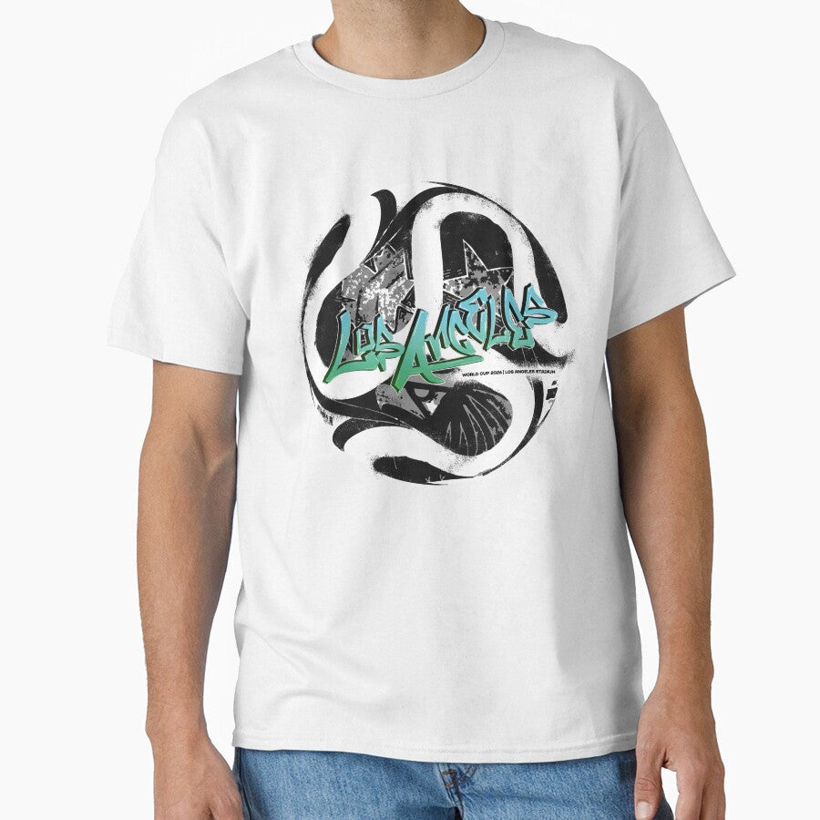 World Cup 2026 Los Angeles by EvulAtheng Designs Unisex T-shirt, Sweatshirt, Hoodie, Long Sleeve Tee - T-Shirt, Sweatshirt, Hoodie