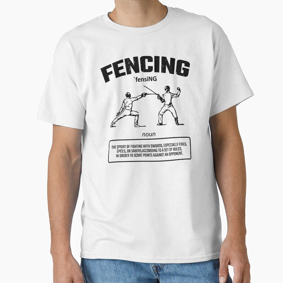 funny fencing quote fencing quotes by kiakuki Unisex T-shirt, Sweatshirt, Hoodie, Long Sleeve Tee - T-Shirt, Sweatshirt, Hoodie