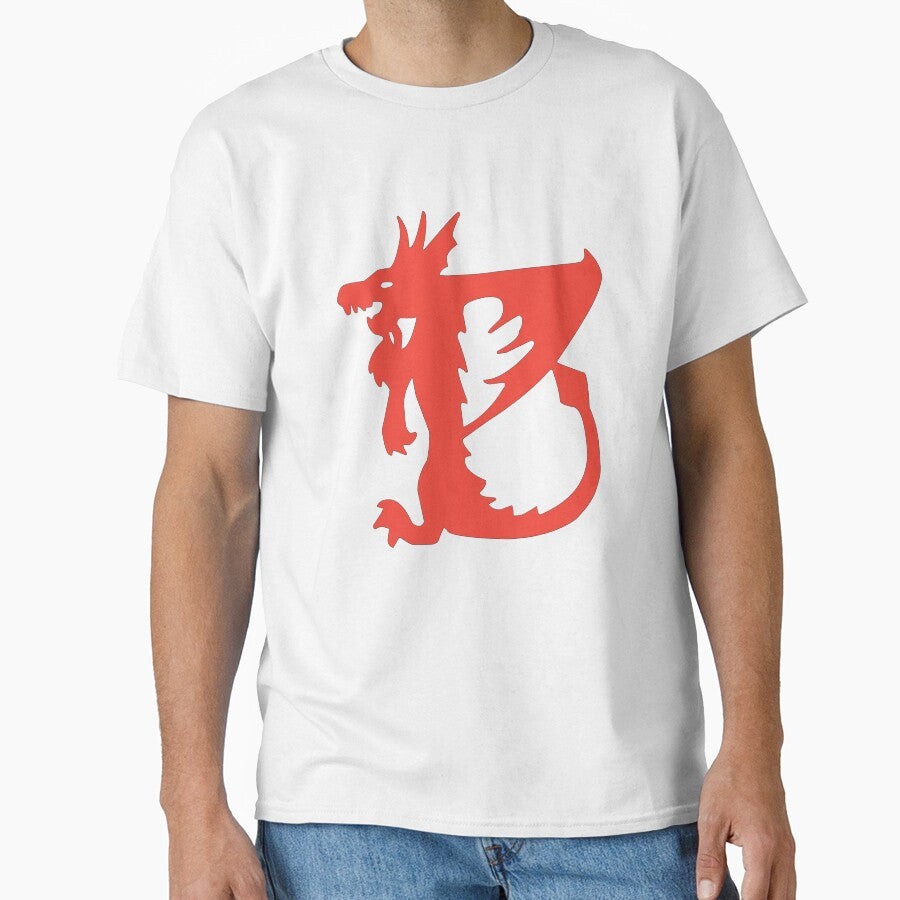 Dragon Initial Monogram B by Rajeev  Singh Unisex T-shirt, Sweatshirt, Hoodie, Long Sleeve Tee - T-Shirt, Sweatshirt, Hoodie