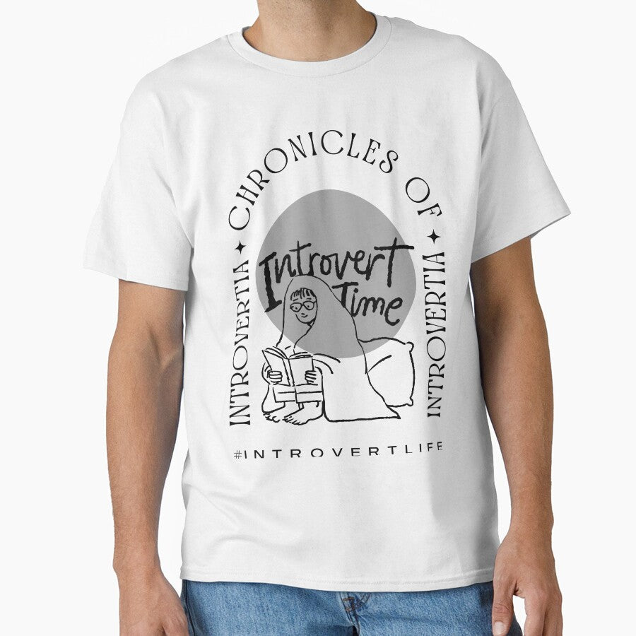 Chronicles of Introvertia black & white by TertlPeak by kaez Unisex T-shirt, Sweatshirt, Hoodie, Long Sleeve Tee - T-Shirt, Sweatshirt, Hoodie