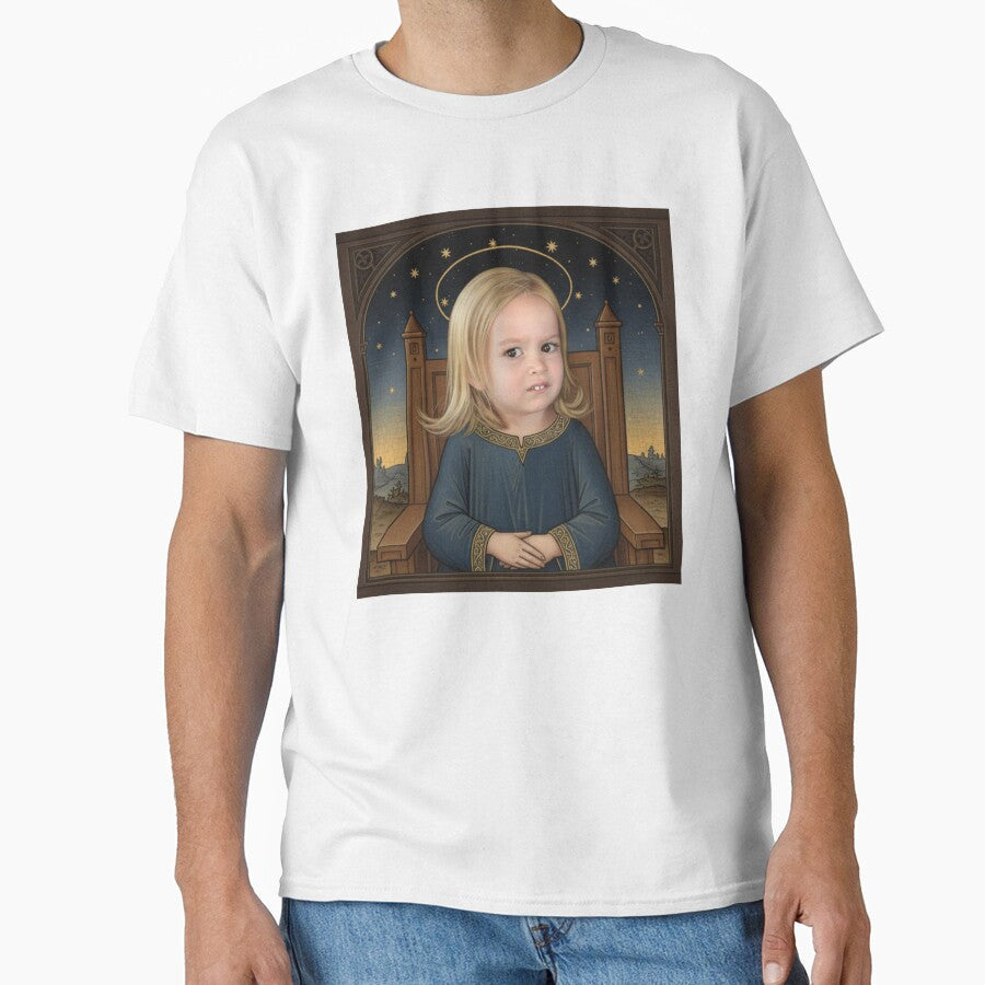 Side Eyeing Chloe (Medieval Art) by MEMERY MUSEUM Unisex T-shirt, Sweatshirt, Hoodie, Long Sleeve Tee - T-Shirt, Sweatshirt, Hoodie