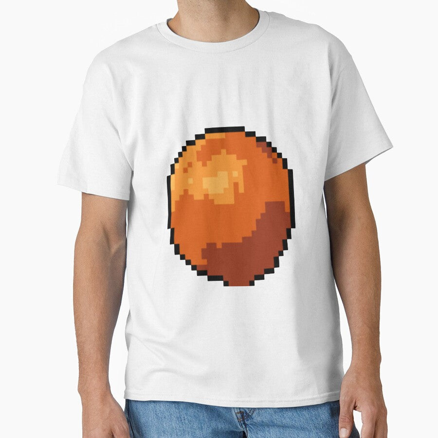 Pixel Art Orange Fruit by Memeloaded Unisex T-shirt, Sweatshirt, Hoodie, Long Sleeve Tee - T-Shirt, Sweatshirt, Hoodie