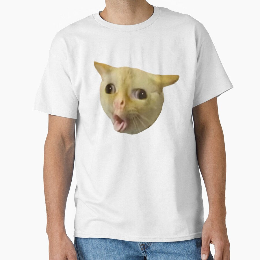 Cat Coughing Meme by fomodesigns Unisex T-shirt, Sweatshirt, Hoodie, Long Sleeve Tee - T-Shirt, Sweatshirt, Hoodie