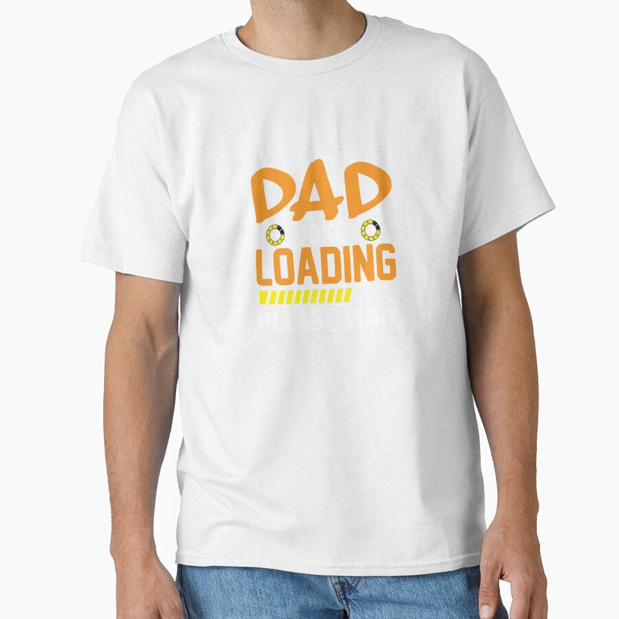 Dad Jokes, Perfect Birthday Gift, Dad Joke Loading Please Wait by DamARTi-Studio Unisex T-shirt, Sweatshirt, Hoodie, Long Sleeve Tee - T-Shirt, Sweatshirt, Hoodie