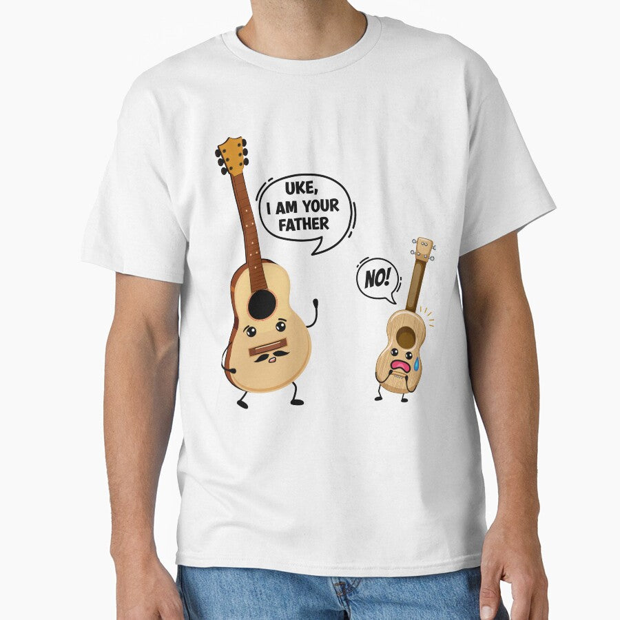 Uke I Am Your Father Funny Ukulele Guitar Musician by Ake10 Unisex T-shirt, Sweatshirt, Hoodie, Long Sleeve Tee - T-Shirt, Sweatshirt, Hoodie