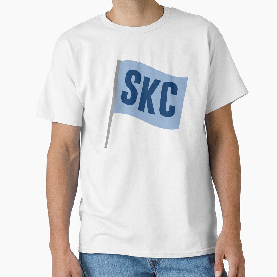 Sporting KC Flag by sydney-leigh Unisex T-shirt, Sweatshirt, Hoodie, Long Sleeve Tee - T-Shirt, Sweatshirt, Hoodie