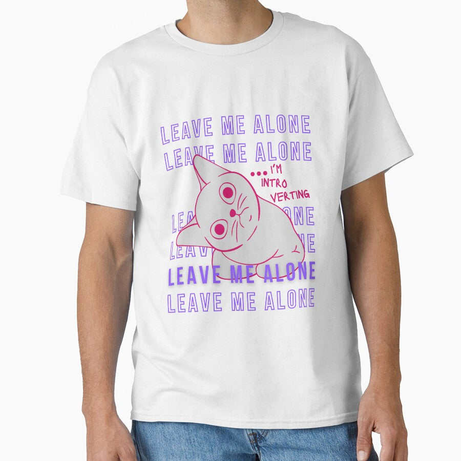 Leave me alone I'm introverting by TertlPeak by kaez Unisex T-shirt, Sweatshirt, Hoodie, Long Sleeve Tee - T-Shirt, Sweatshirt, Hoodie