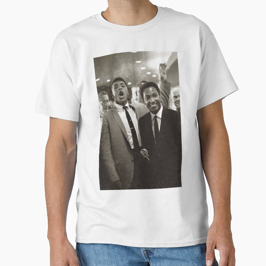 Muhammad Ali and Sam Cooke by Jonny-pearcey Unisex T-shirt, Sweatshirt, Hoodie, Long Sleeve Tee - T-Shirt, Sweatshirt, Hoodie