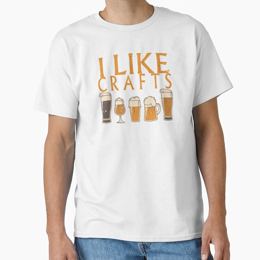I Like Crafts Beer Pub Nights Gift Idea by haselshirt Unisex T-shirt, Sweatshirt, Hoodie, Long Sleeve Tee - T-Shirt, Sweatshirt, Hoodie