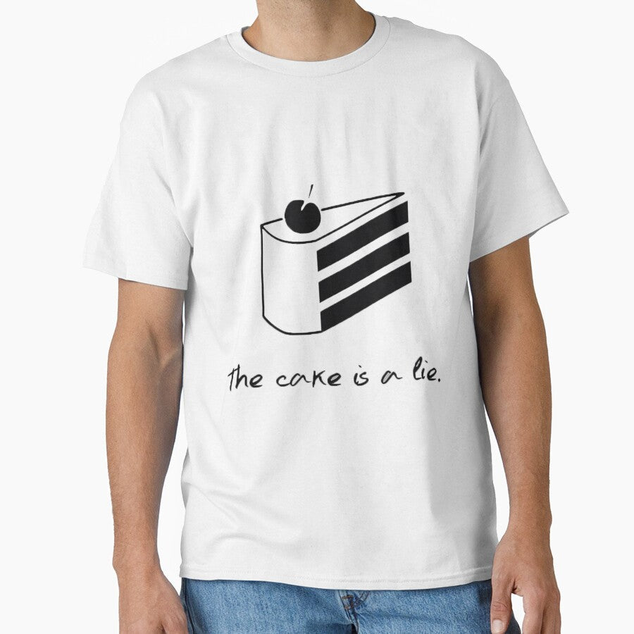 The cake is a lie by MekoDesigns Unisex T-shirt, Sweatshirt, Hoodie, Long Sleeve Tee - T-Shirt, Sweatshirt, Hoodie