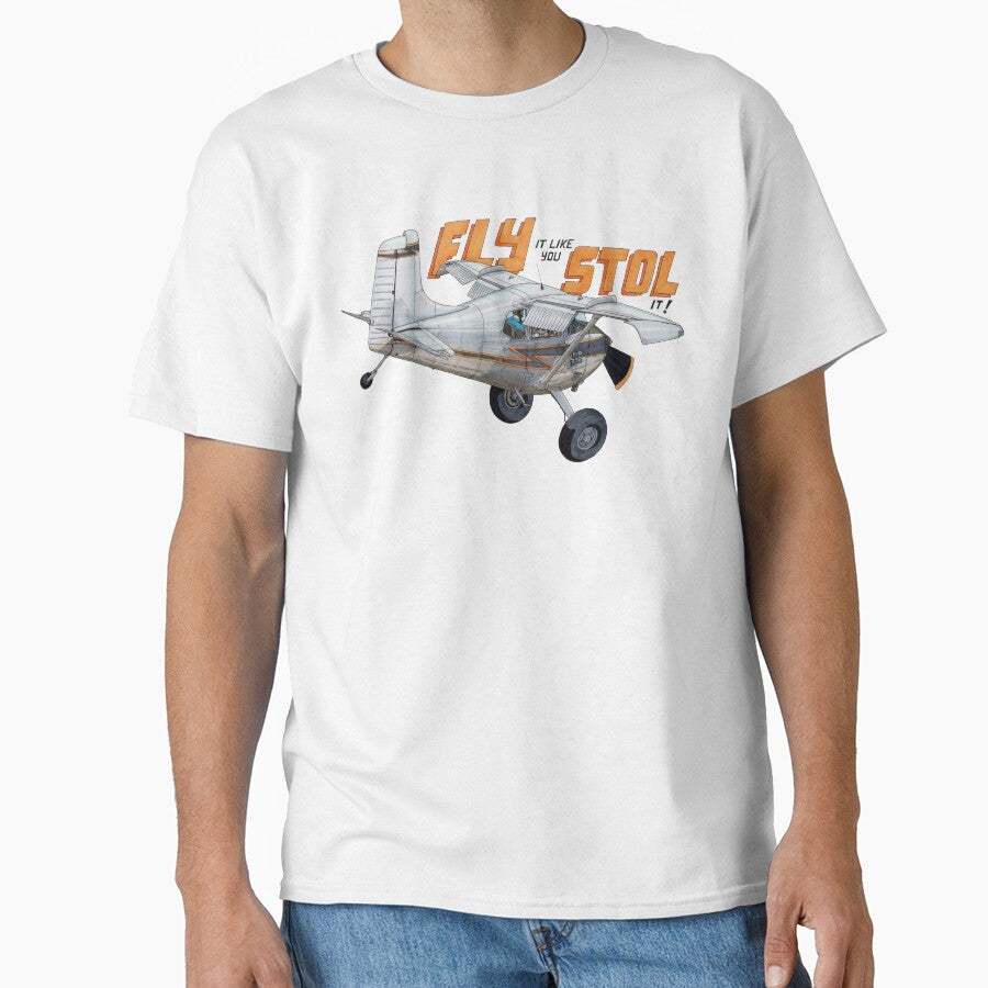 Straight Tail STOL by RocketAvArt Unisex T-shirt, Sweatshirt, Hoodie, Long Sleeve Tee - T-Shirt, Sweatshirt, Hoodie
