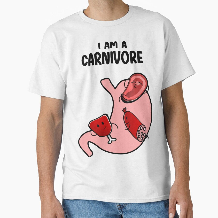 I am a Carnivore by MYWorldity Unisex T-shirt, Sweatshirt, Hoodie, Long Sleeve Tee - T-Shirt, Sweatshirt, Hoodie