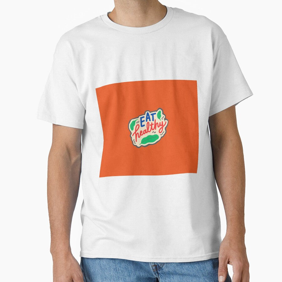 Eat Healthy! by Kalmahindya Unisex T-shirt, Sweatshirt, Hoodie, Long Sleeve Tee - T-Shirt, Sweatshirt, Hoodie