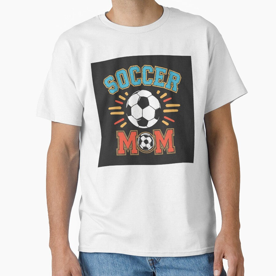 Soccer mom by JosueShop101 Unisex T-shirt, Sweatshirt, Hoodie, Long Sleeve Tee - T-Shirt, Sweatshirt, Hoodie