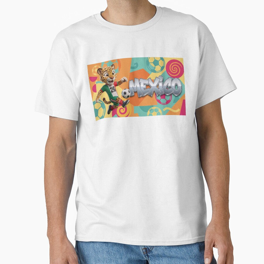 World Cup 2026 Mexico Soccer Team Fan Art by Jess Iachini Unisex T-shirt, Sweatshirt, Hoodie, Long Sleeve Tee - T-Shirt, Sweatshirt, Hoodie