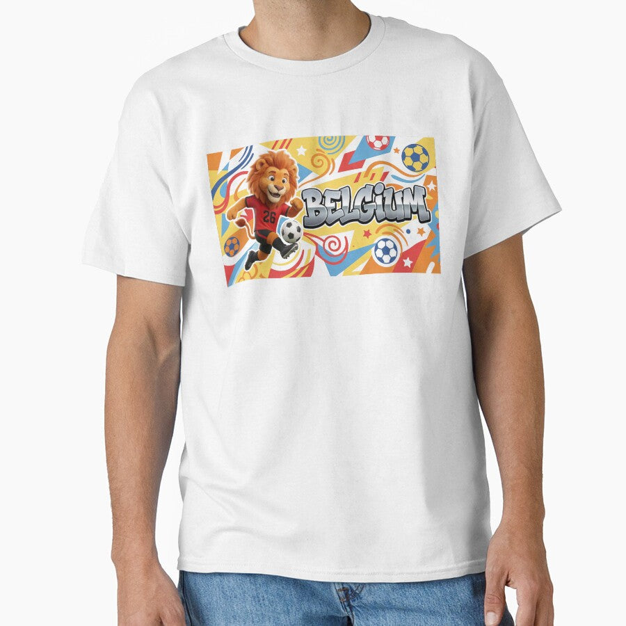 World Cup 2026 Belgium Soccer Team Fan Art by Jess Iachini Unisex T-shirt, Sweatshirt, Hoodie, Long Sleeve Tee - T-Shirt, Sweatshirt, Hoodie