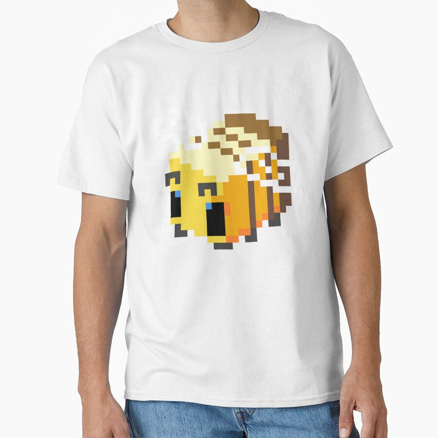 Pixel Art Bee by RexGrounds05 Unisex T-shirt, Sweatshirt, Hoodie, Long Sleeve Tee - T-Shirt, Sweatshirt, Hoodie