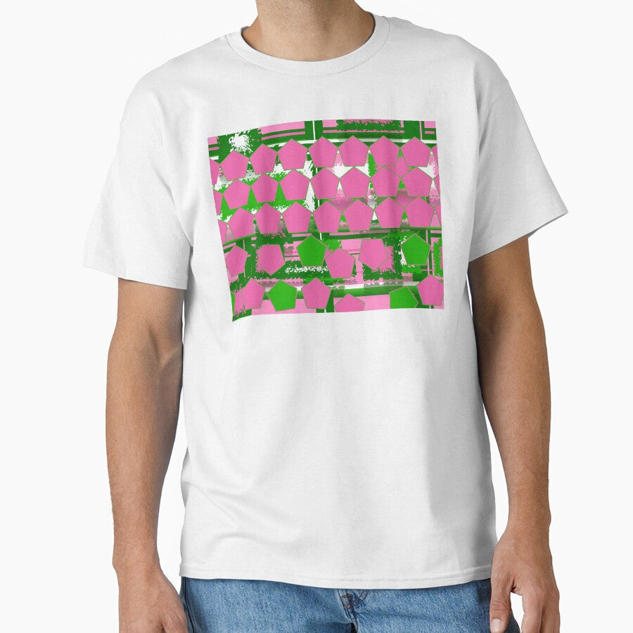 Pink & Green Fashions & Products A-Line Dress by montaque8 Unisex T-shirt, Sweatshirt, Hoodie, Long Sleeve Tee - T-Shirt, Sweatshirt, Hoodie