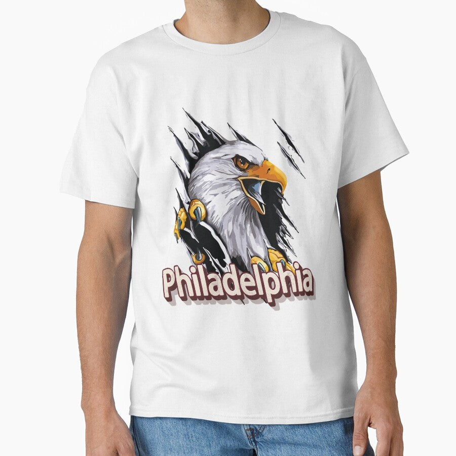 Legged Bird with claws Philadelphia fans by DragonPrint Unisex T-shirt, Sweatshirt, Hoodie, Long Sleeve Tee - T-Shirt, Sweatshirt, Hoodie
