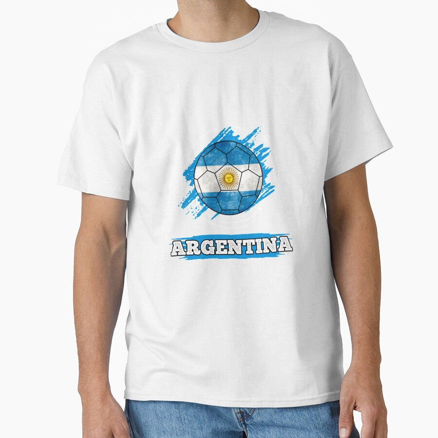 Soccer Argentina Soccer Argentina Football by horstdesigns Unisex T-shirt, Sweatshirt, Hoodie, Long Sleeve Tee - T-Shirt, Sweatshirt, Hoodie