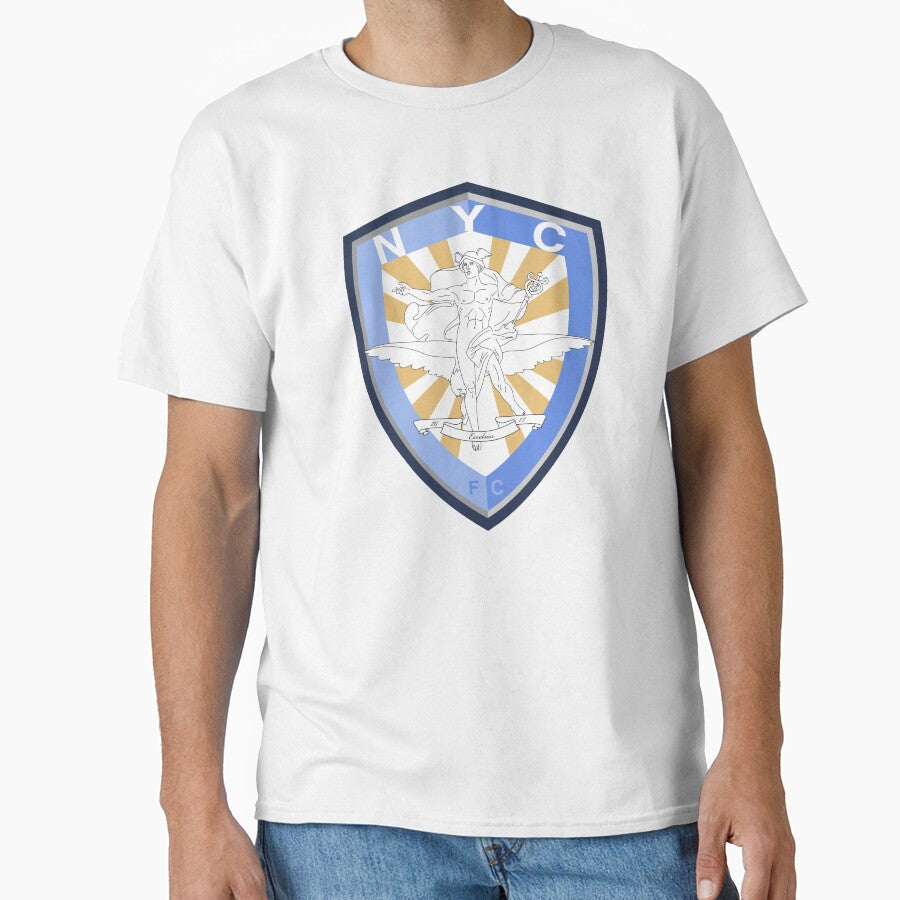NYCFC by Action Toons Unisex T-shirt, Sweatshirt, Hoodie, Long Sleeve Tee - T-Shirt, Sweatshirt, Hoodie