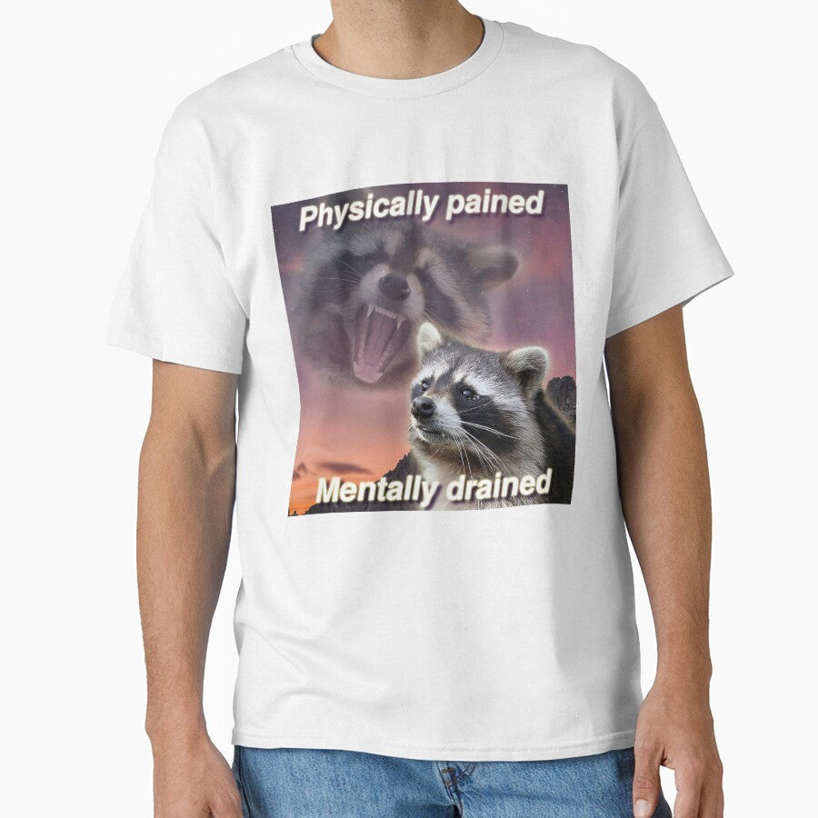 Racoon Meme by Greg Heffley Unisex T-shirt, Sweatshirt, Hoodie, Long Sleeve Tee - T-Shirt, Sweatshirt, Hoodie