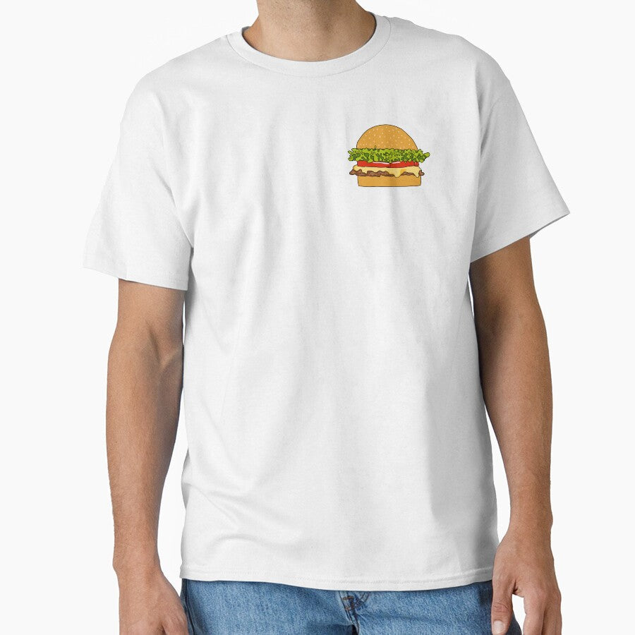 Burgers are my valentine by mihidunii Unisex T-shirt, Sweatshirt, Hoodie, Long Sleeve Tee - T-Shirt, Sweatshirt, Hoodie