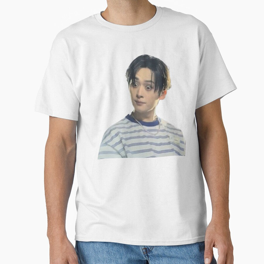 Lee Know skz meme by zoneforyou Unisex T-shirt, Sweatshirt, Hoodie, Long Sleeve Tee - T-Shirt, Sweatshirt, Hoodie