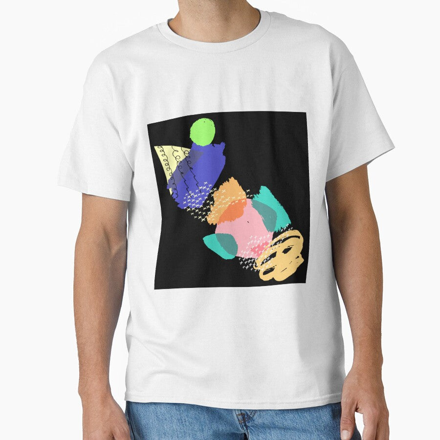 modern abstract art by haroulita Unisex T-shirt, Sweatshirt, Hoodie, Long Sleeve Tee - T-Shirt, Sweatshirt, Hoodie