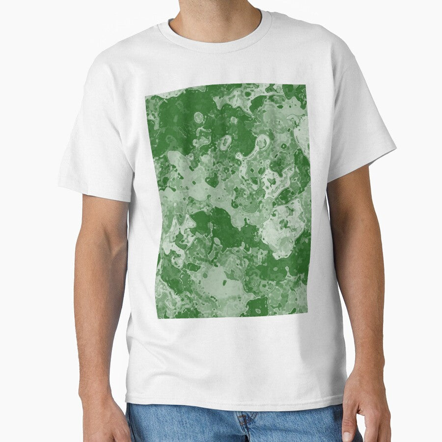 Watercolour Green ART MEETS STYLE by ozcushionstoo Unisex T-shirt, Sweatshirt, Hoodie, Long Sleeve Tee - T-Shirt, Sweatshirt, Hoodie