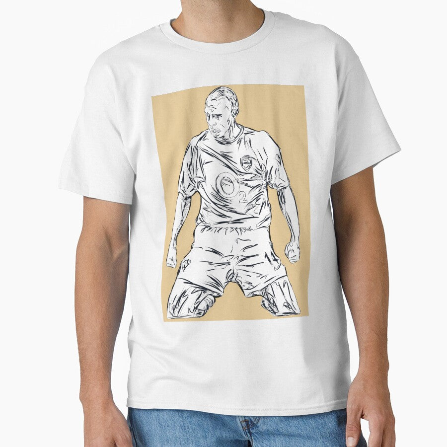 Thierry Henry - King of North London by ArsenalArtz Unisex T-shirt, Sweatshirt, Hoodie, Long Sleeve Tee - T-Shirt, Sweatshirt, Hoodie