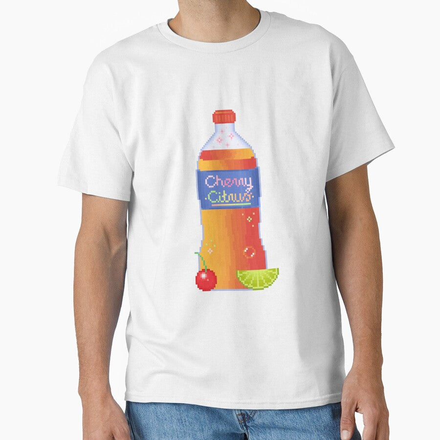 pixel cherry citrus drink by autumnalmanac Unisex T-shirt, Sweatshirt, Hoodie, Long Sleeve Tee - T-Shirt, Sweatshirt, Hoodie