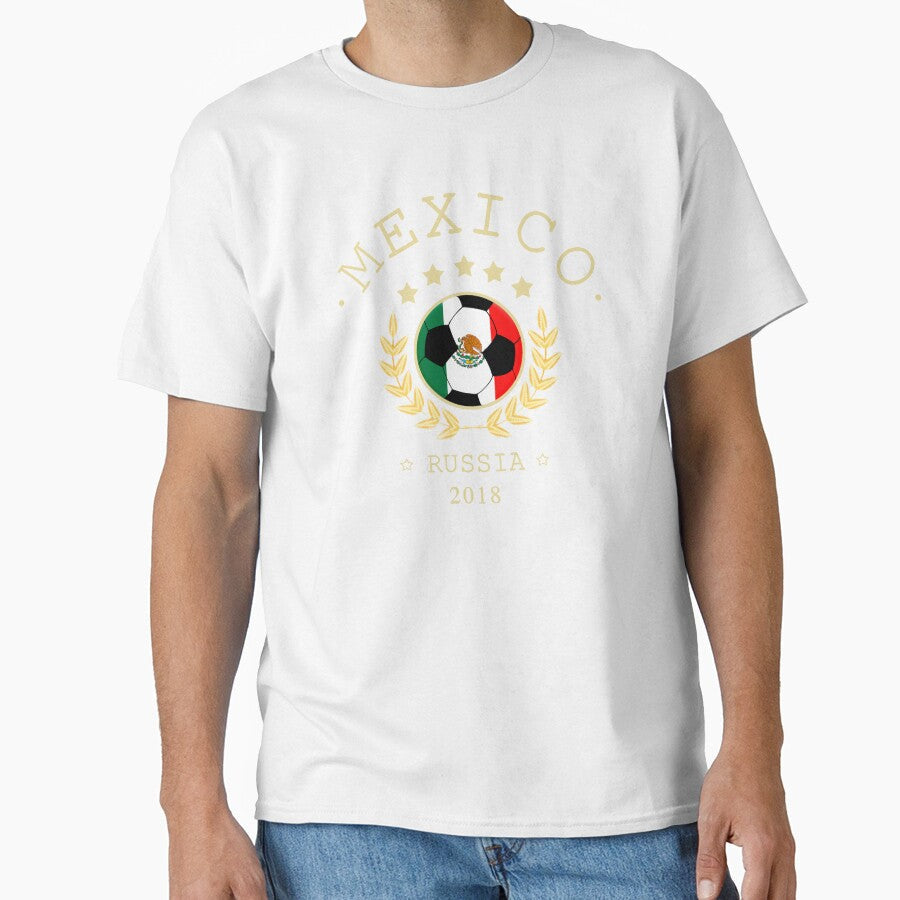 Mexico Mexican Soccer Team Russia 2018 T Shirt Football Fan copa mundial by edinson753 Unisex T-shirt, Sweatshirt, Hoodie, Long Sleeve Tee - T-Shirt, Sweatshirt, Hoodie
