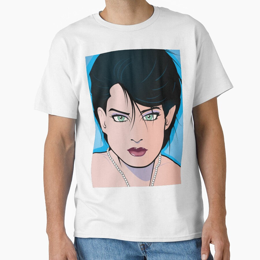 Pop Art Beautiful Woman Angie Pop Art Girl by Frank Schuster Unisex T-shirt, Sweatshirt, Hoodie, Long Sleeve Tee - T-Shirt, Sweatshirt, Hoodie