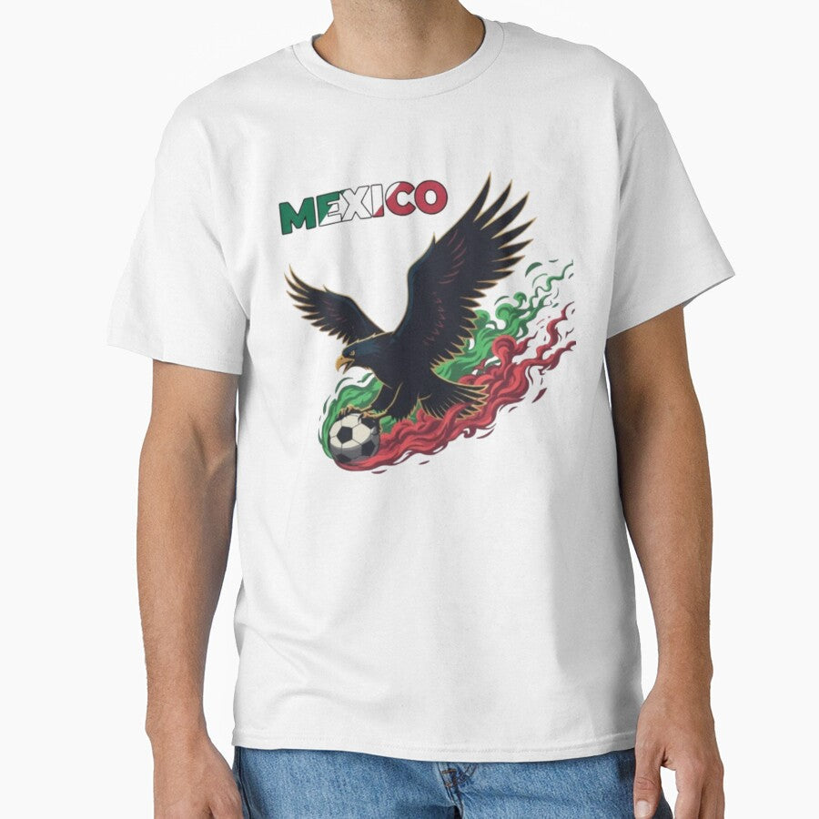 Mexican Eagle Football Spirit 2026 by ZolaHan Unisex T-shirt, Sweatshirt, Hoodie, Long Sleeve Tee - T-Shirt, Sweatshirt, Hoodie