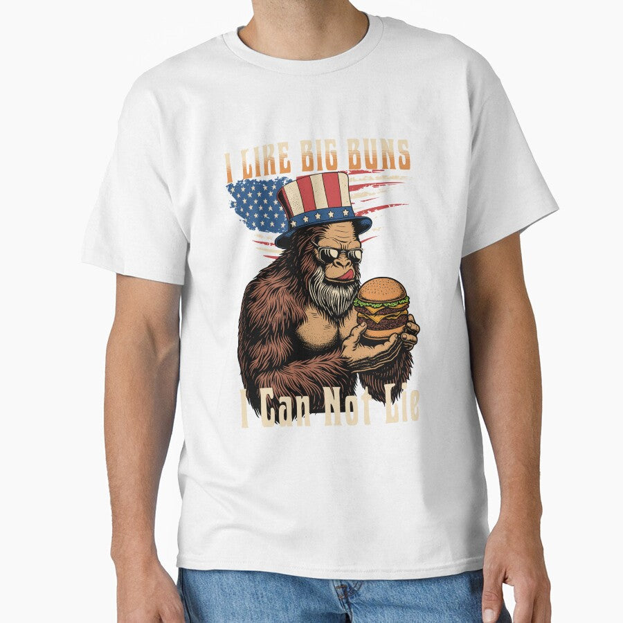 Funny Burger Lover Gift i like big buns ican not lie Cool Burger Lover by najma12 Unisex T-shirt, Sweatshirt, Hoodie, Long Sleeve Tee - T-Shirt, Sweatshirt, Hoodie
