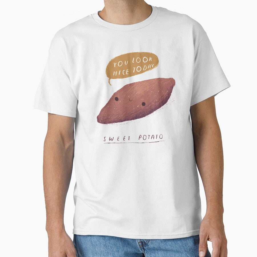 sweet potato by louros Unisex T-shirt, Sweatshirt, Hoodie, Long Sleeve Tee - T-Shirt, Sweatshirt, Hoodie