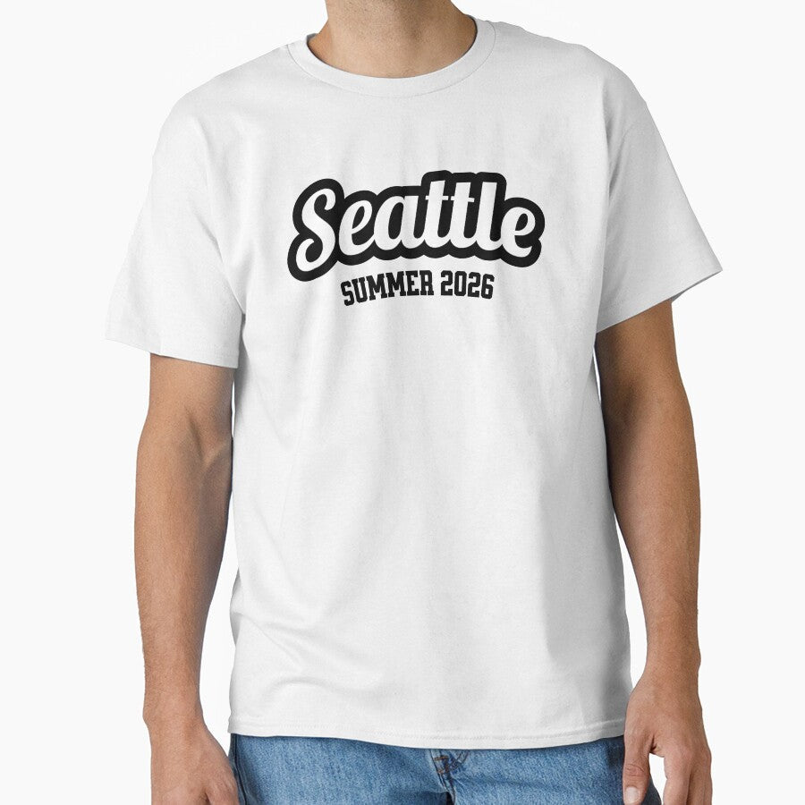 Seattle Summer 2026, Soccer City, Global Game, PNW Pride by LaVacheDesign Unisex T-shirt, Sweatshirt, Hoodie, Long Sleeve Tee - T-Shirt, Sweatshirt, Hoodie