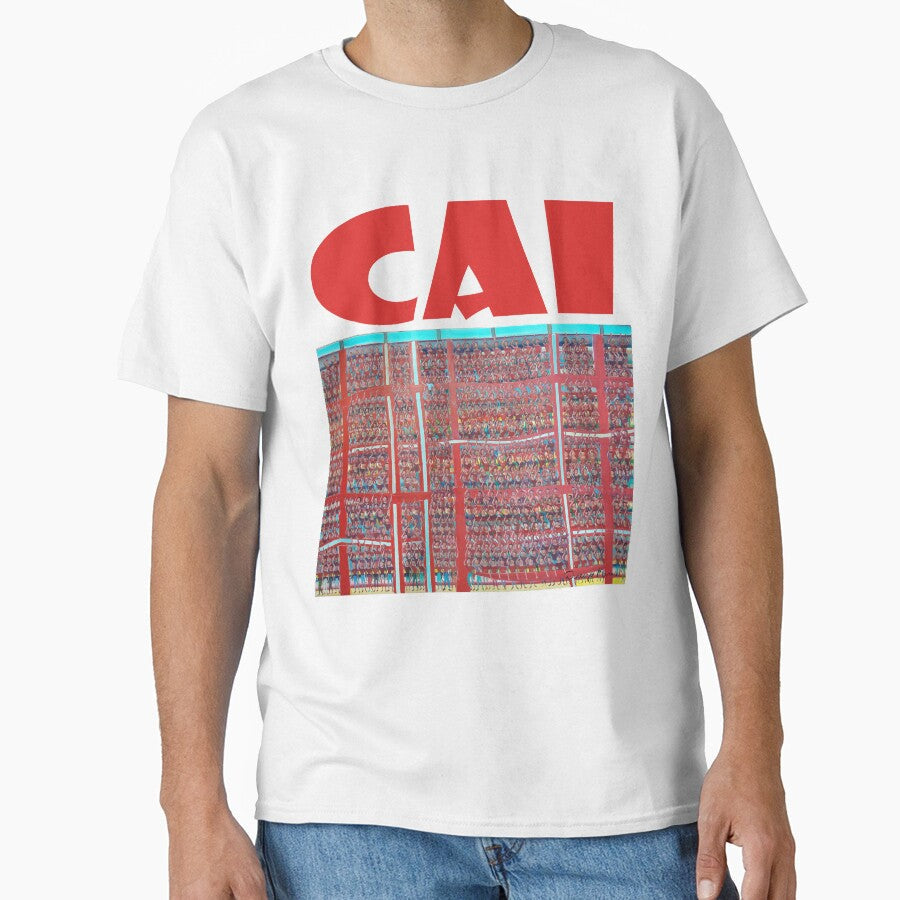 CAI. Great red grandstand by Diego Manuel Rodriguez Unisex T-shirt, Sweatshirt, Hoodie, Long Sleeve Tee - T-Shirt, Sweatshirt, Hoodie