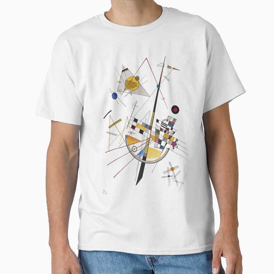 HD. Delicate Tension, by Wassily Kandinsky by MINDTHECHERRY Unisex T-shirt, Sweatshirt, Hoodie, Long Sleeve Tee - T-Shirt, Sweatshirt, Hoodie