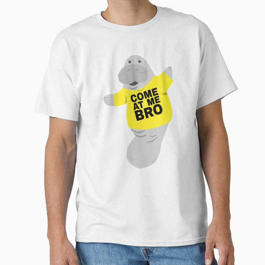 Manatees in Novelty Tees by BrobocopPrime Unisex T-shirt, Sweatshirt, Hoodie, Long Sleeve Tee - T-Shirt, Sweatshirt, Hoodie