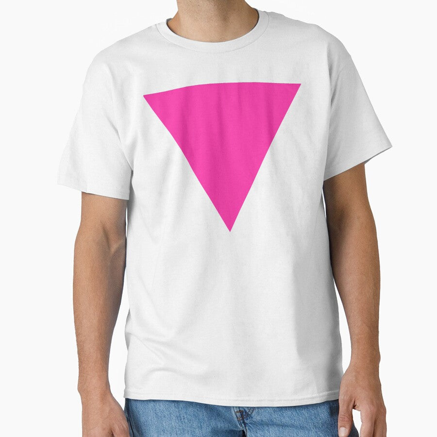 pink triangle by chromatosis Unisex T-shirt, Sweatshirt, Hoodie, Long Sleeve Tee - T-Shirt, Sweatshirt, Hoodie