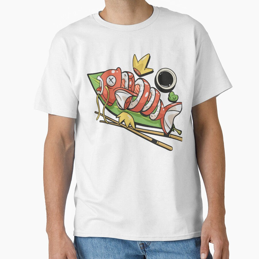 Anime sushi by NipponKawaii Unisex T-shirt, Sweatshirt, Hoodie, Long Sleeve Tee - T-Shirt, Sweatshirt, Hoodie