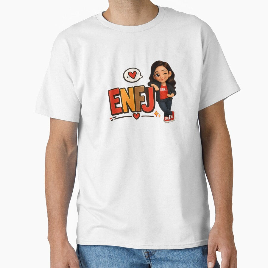 ENFJ  The Heart That Inspires by 16tipos Unisex T-shirt, Sweatshirt, Hoodie, Long Sleeve Tee - T-Shirt, Sweatshirt, Hoodie