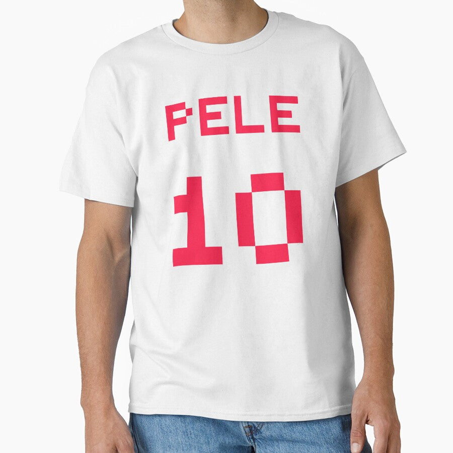 Pele 10 by ravinduyas Unisex T-shirt, Sweatshirt, Hoodie, Long Sleeve Tee - T-Shirt, Sweatshirt, Hoodie