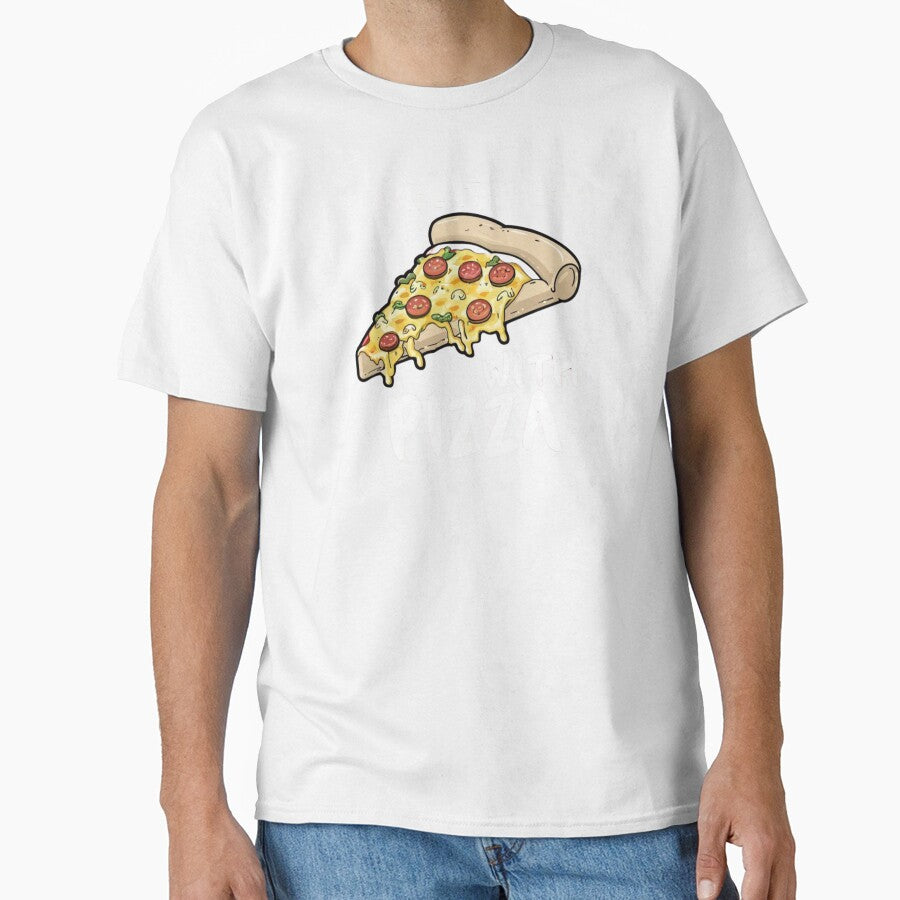 In a Relationship with Pizza by Jeniwe Unisex T-shirt, Sweatshirt, Hoodie, Long Sleeve Tee - T-Shirt, Sweatshirt, Hoodie