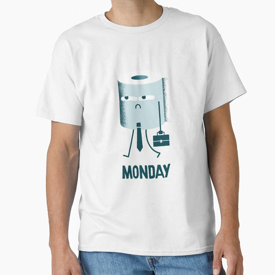 Monday by alexlaunay Unisex T-shirt, Sweatshirt, Hoodie, Long Sleeve Tee - T-Shirt, Sweatshirt, Hoodie
